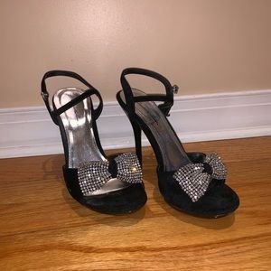 Charolette Russe sparkling bow heels